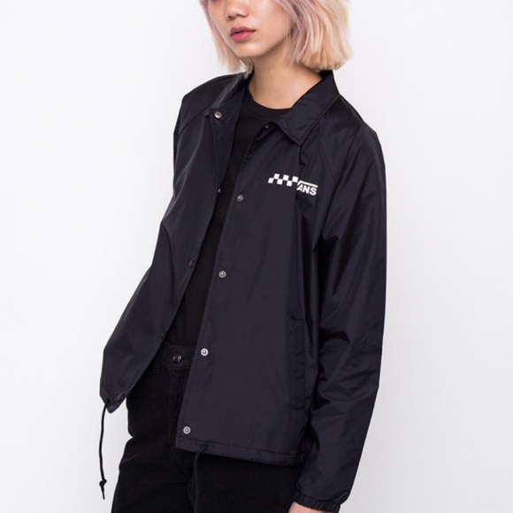 Vans Black Thanks Coach Jacket - Picture 3 of 15